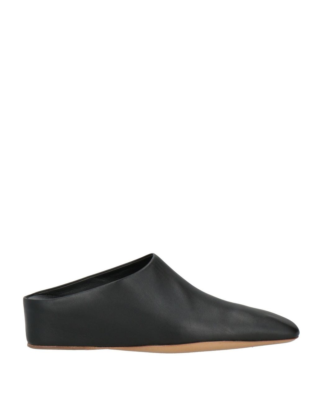 Jil Sander Black Mules & Clogs