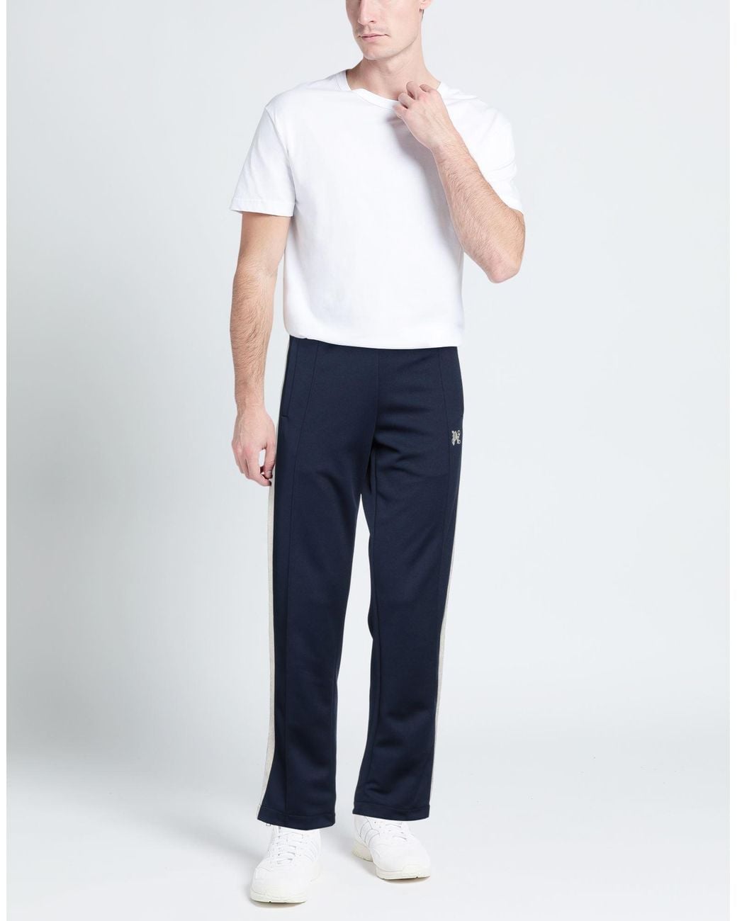 Palm Angels Blue Trouser for men