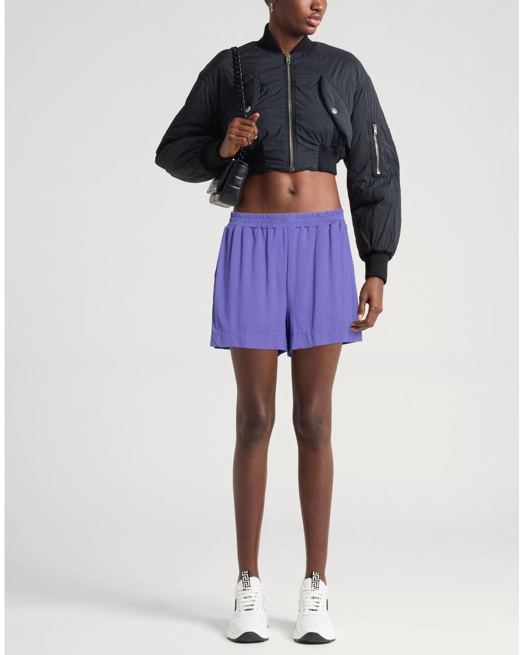 Fisico Purple Shorts & Bermuda Shorts
