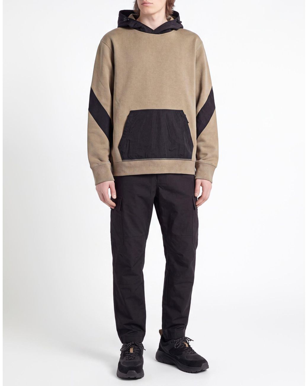 Rag & Bone Black Sweatshirt Cotton, Polyester, Elastane for men