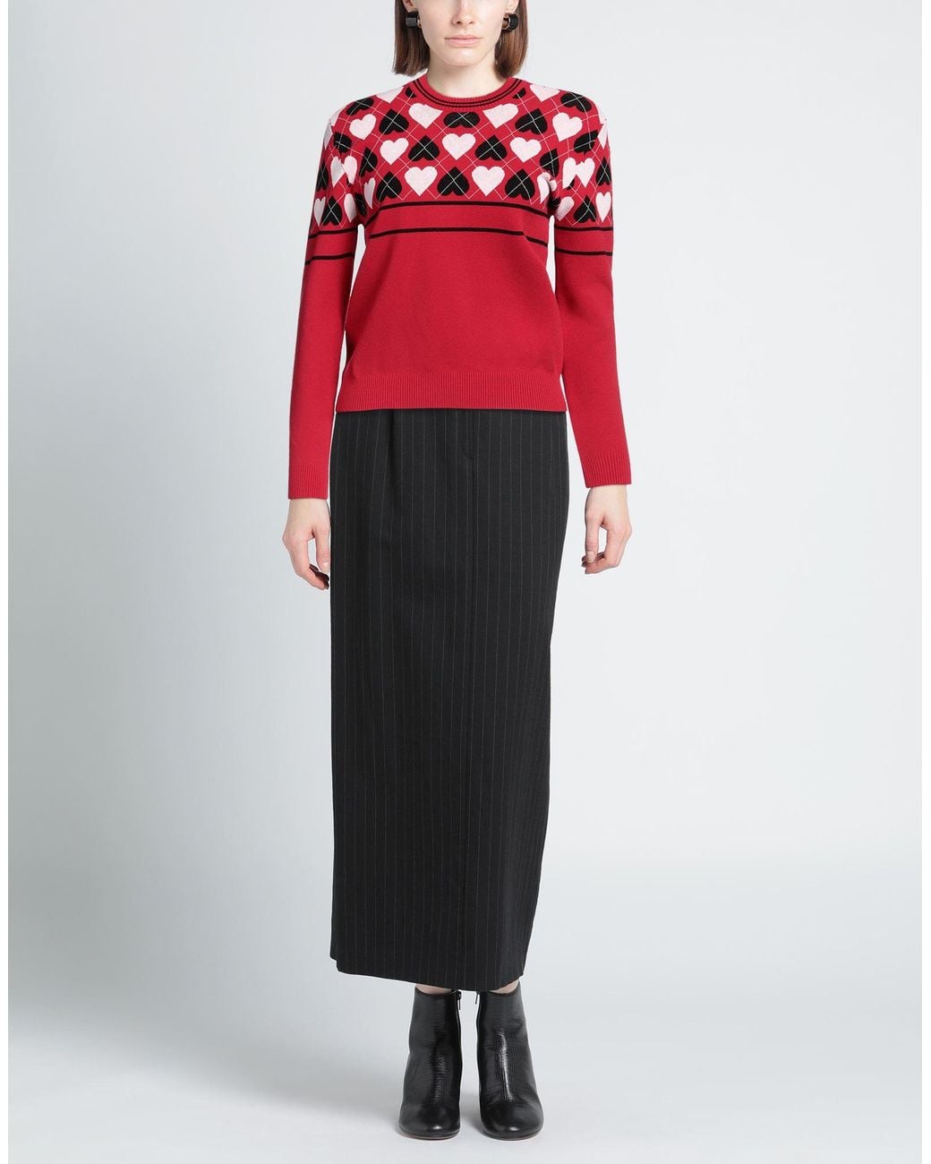 MSGM Red Pullover