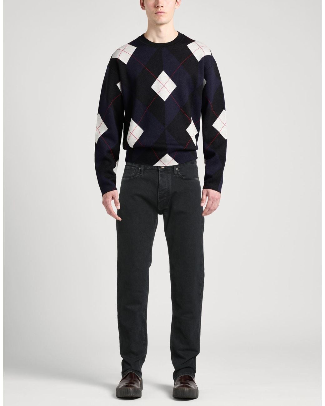 Emporio Armani Black Jeans for men