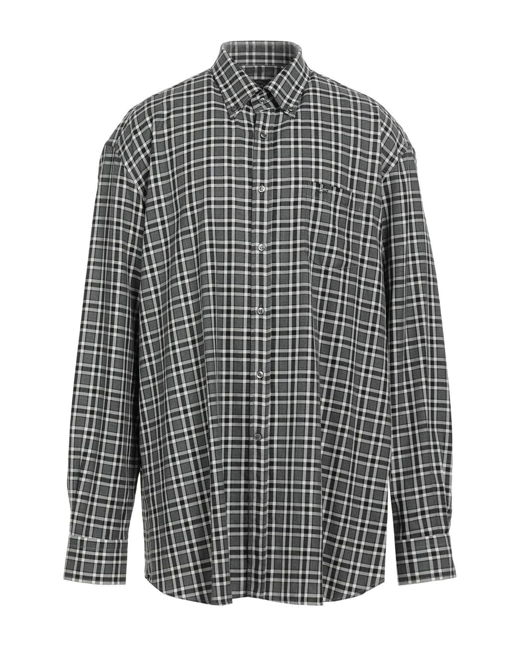 Paul & Shark Gray Lead Shirt Cotton for men