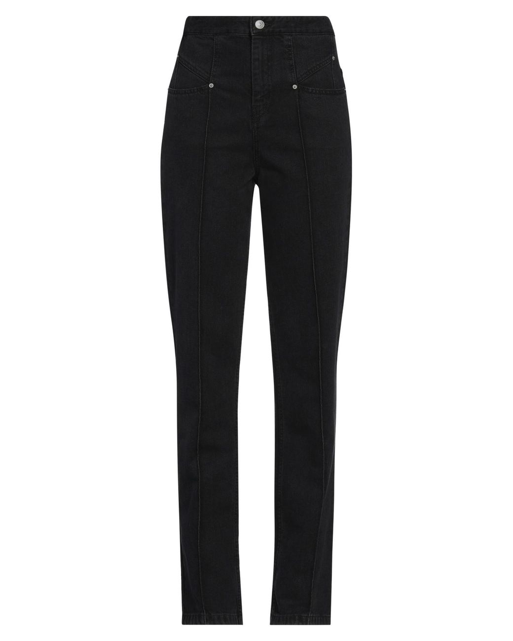 Isabel Marant Black Denim Trousers