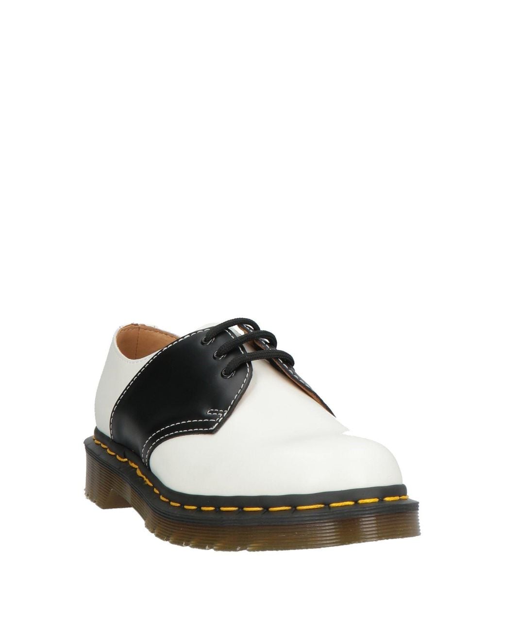 Stringate di Dr. Martens in White