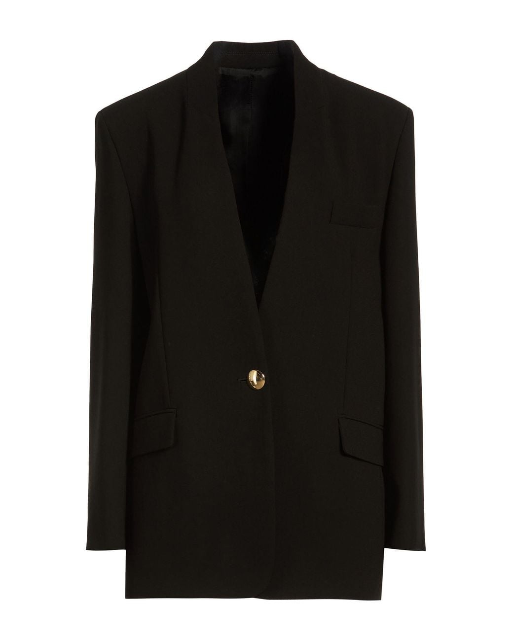 Isabel Marant Black Blazer Acetate, Polyester