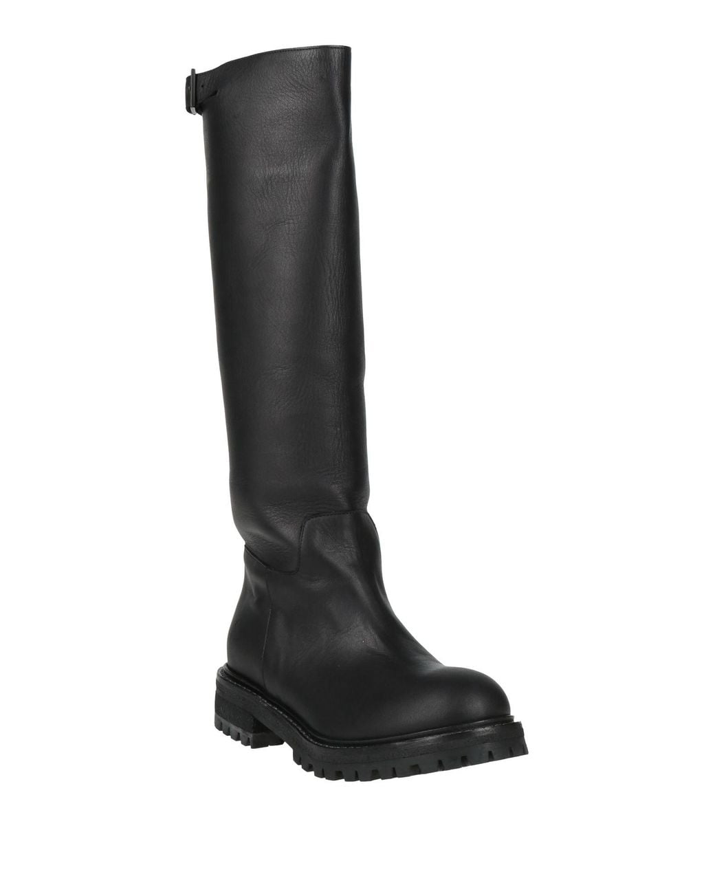 Roberto Del Carlo Black Boot Leather