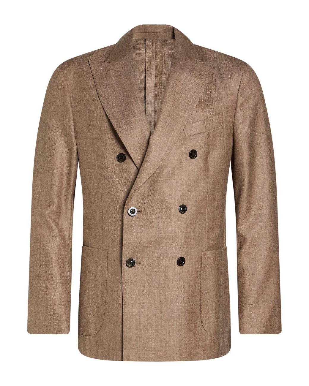 Boglioli Brown Blazer Virgin Wool for men