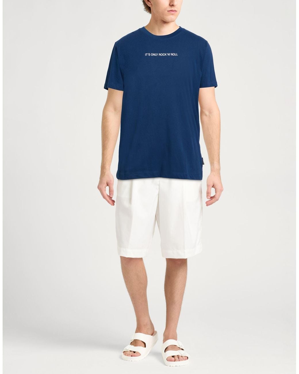 John Richmond Blue T-Shirt for men