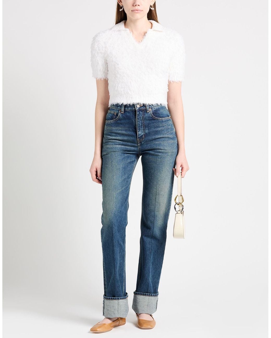 Roberto Collina White Jumper