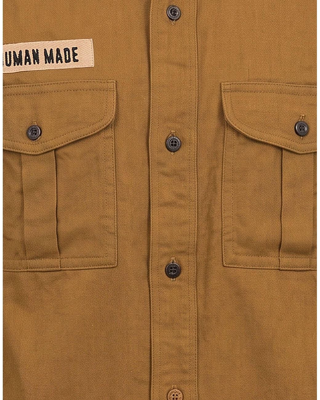 Human Made Brown Camel Jacket Cotton for men
