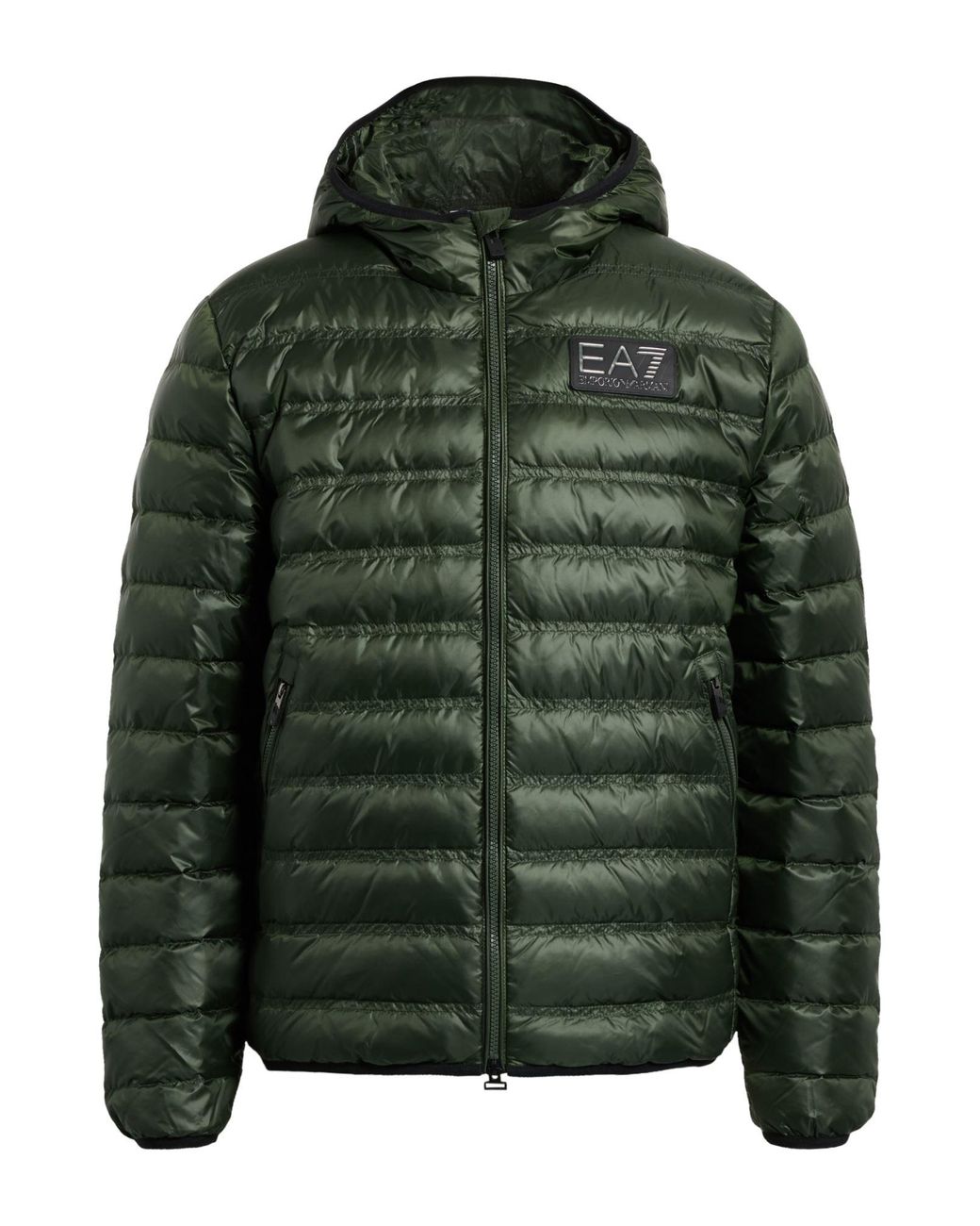 EA7 Puffer in Green for Men Lyst UK