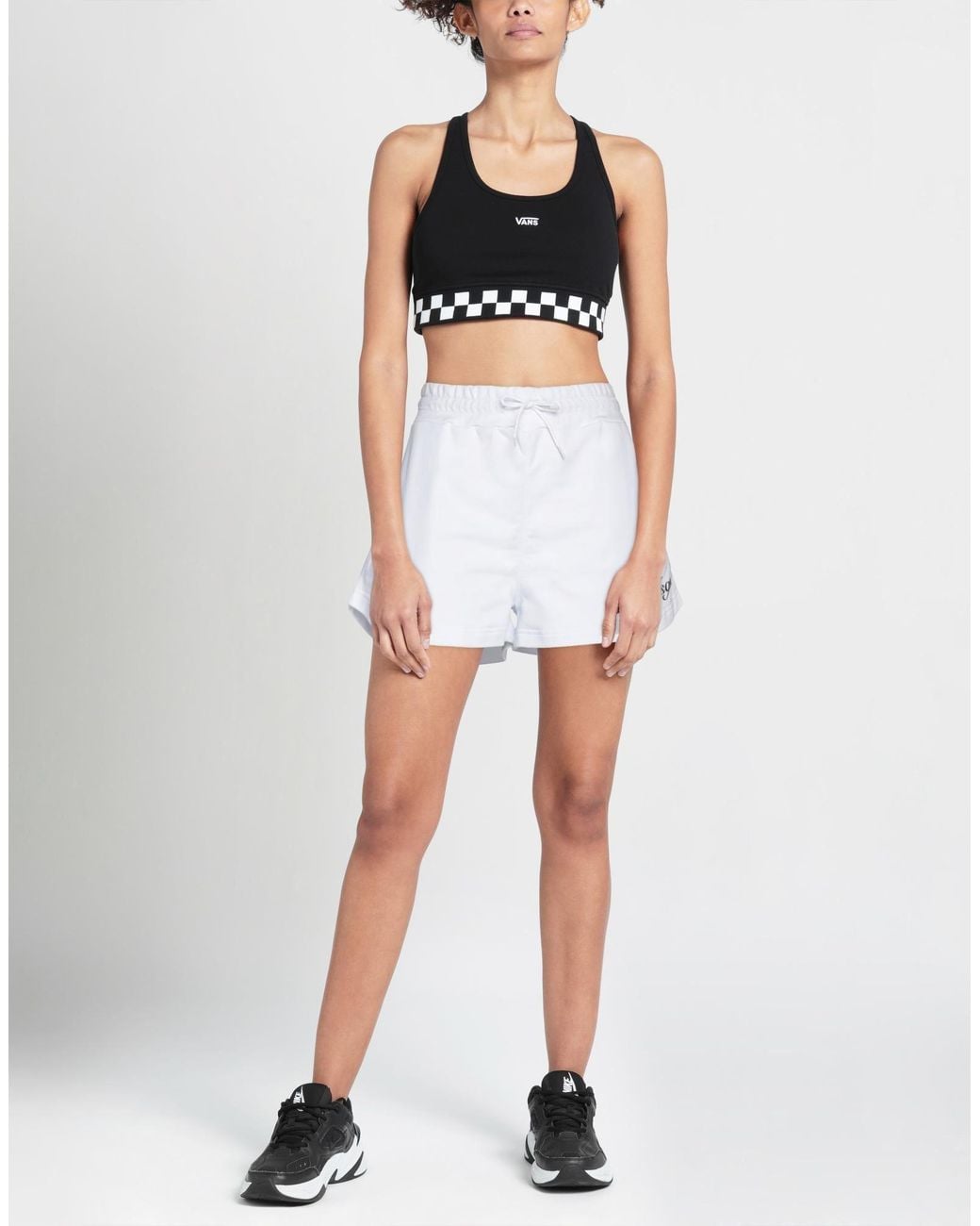 MSGM White Shorts & Bermuda Shorts