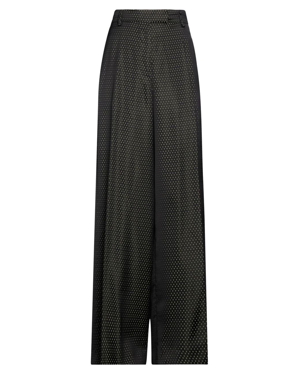 Dries Van Noten Gray Pants Viscose