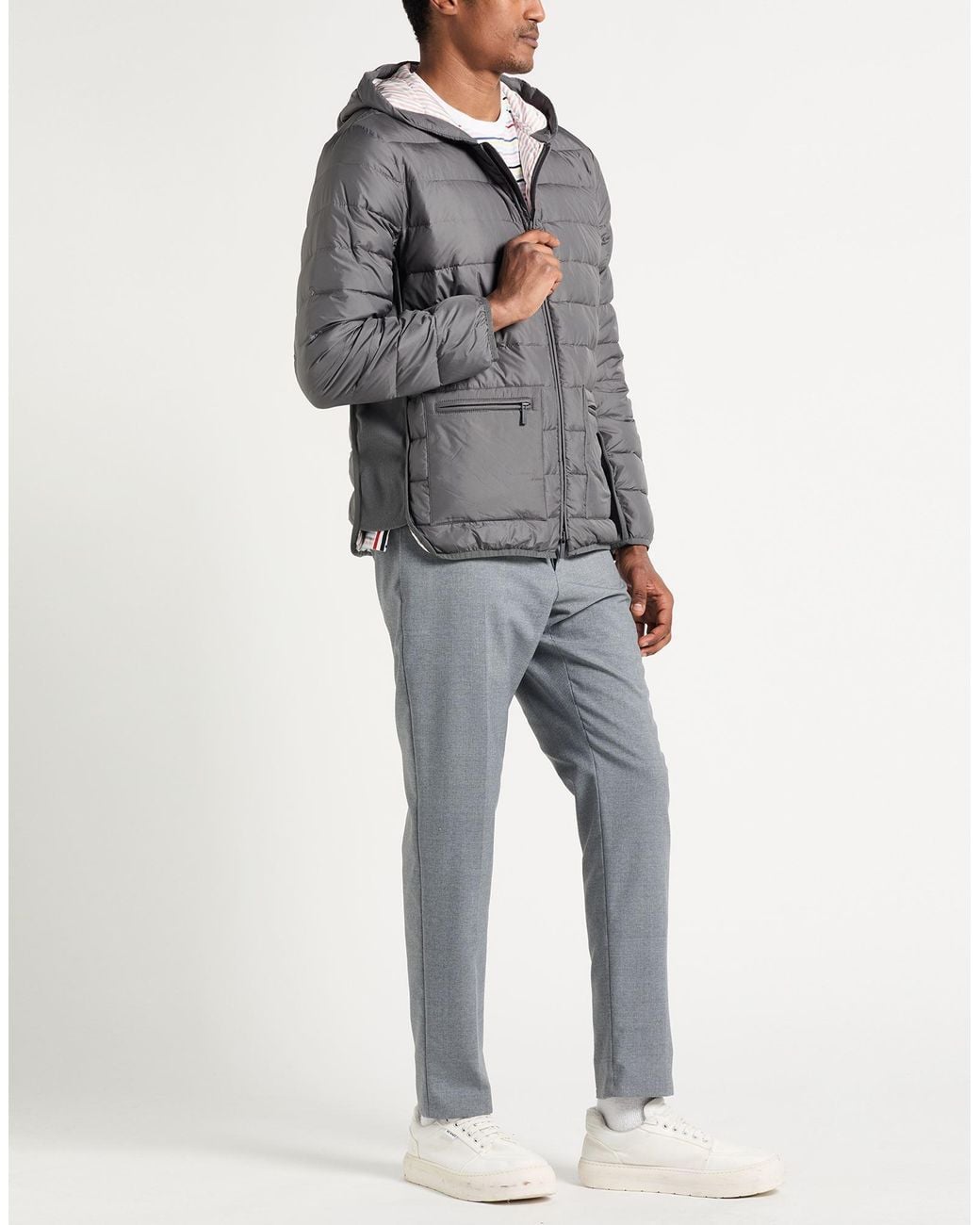 Thom Browne Gray Puffer for men