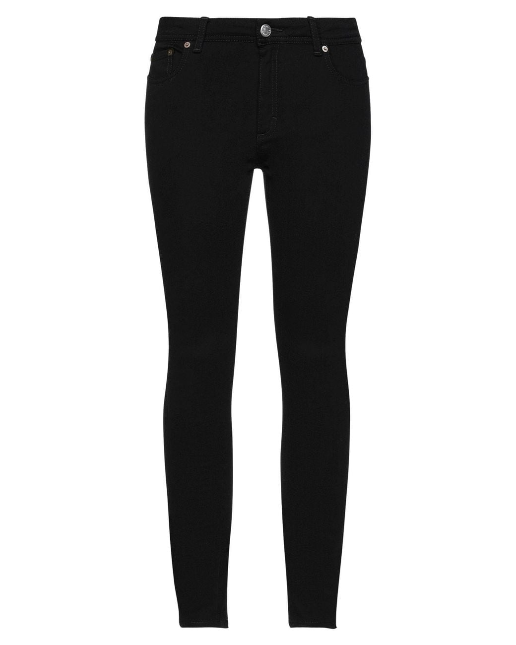 Acne Black Denim Trousers