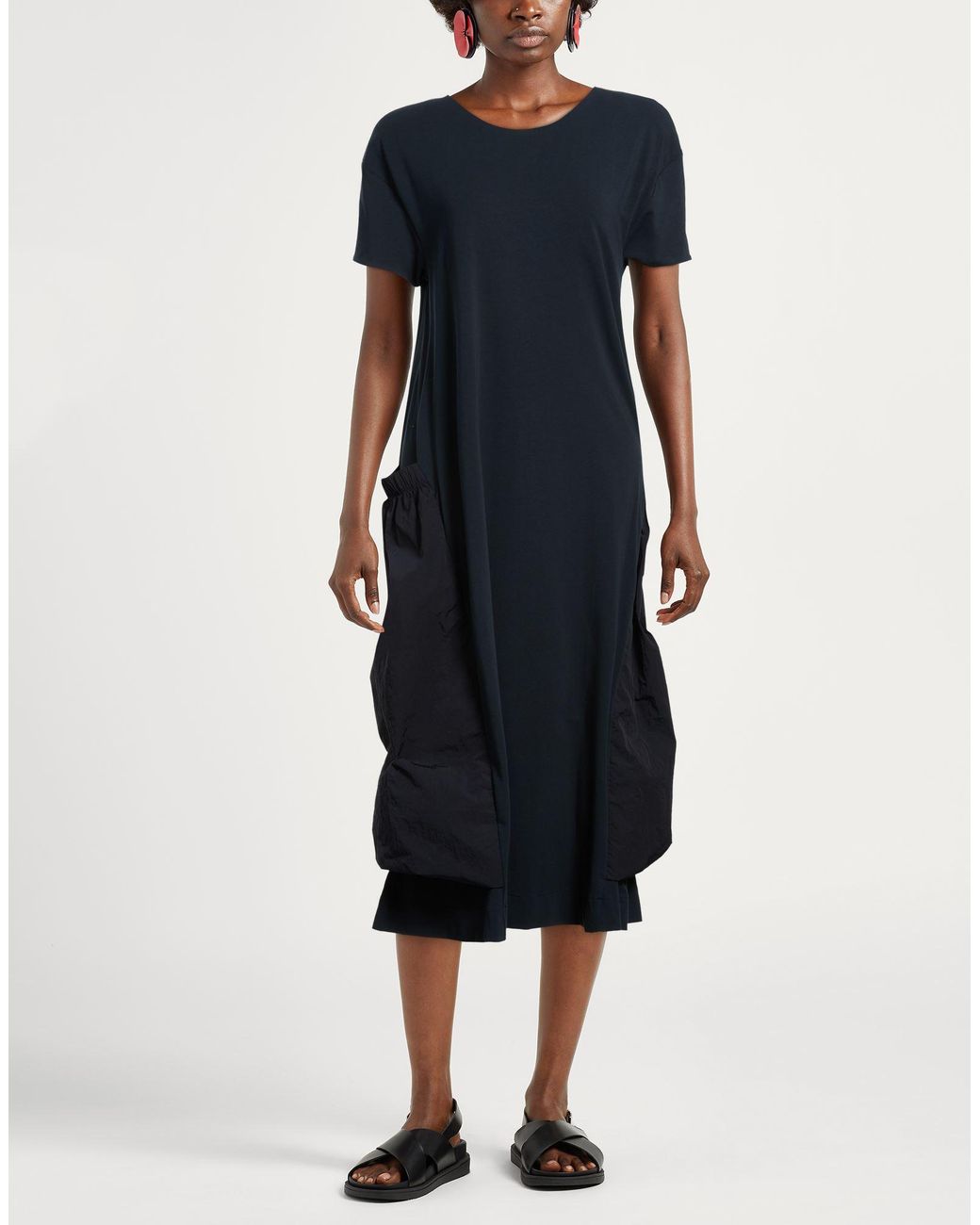 Alpha Studio Blue Midi Dress
