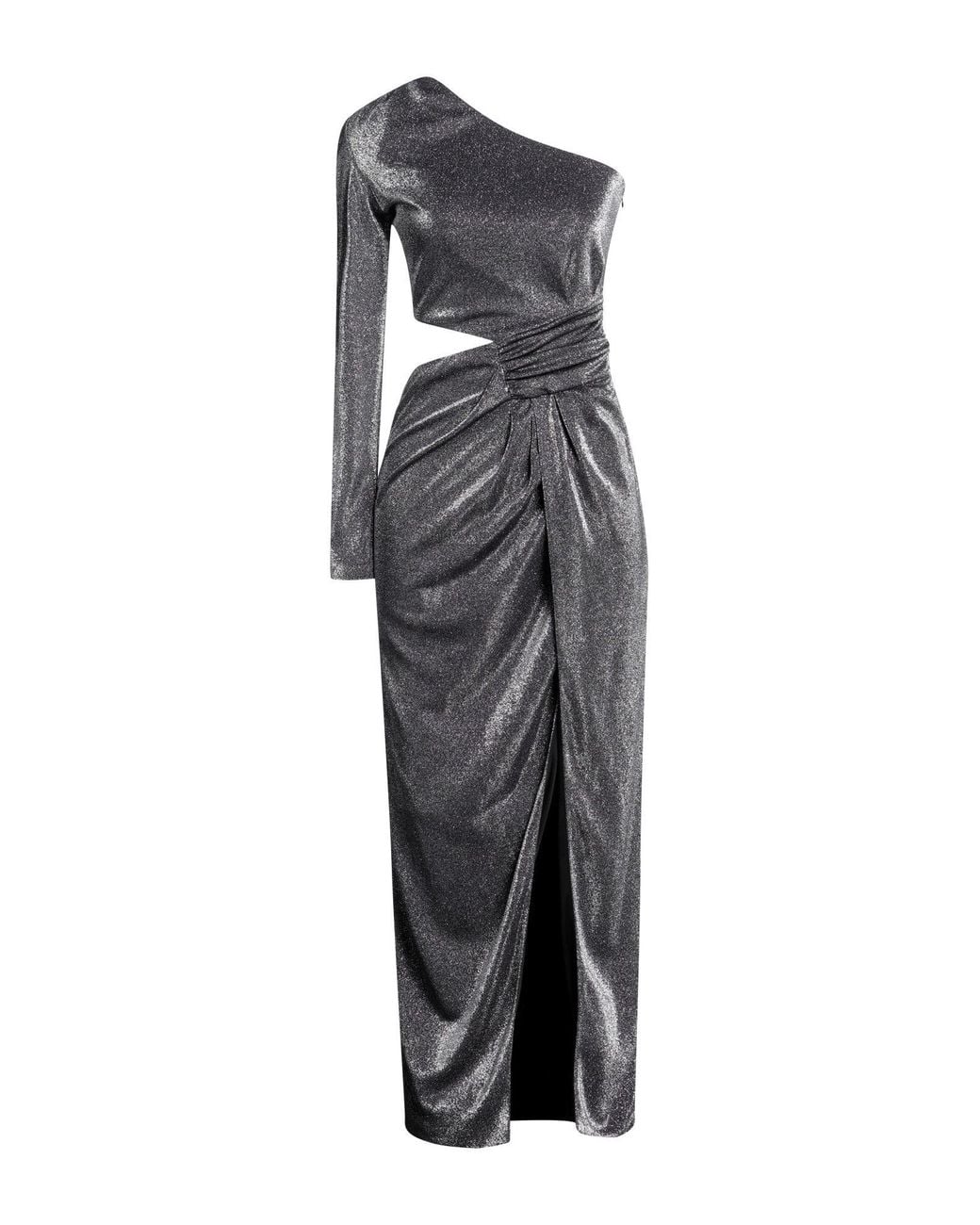 ACTUALEE Gray Maxi Dress