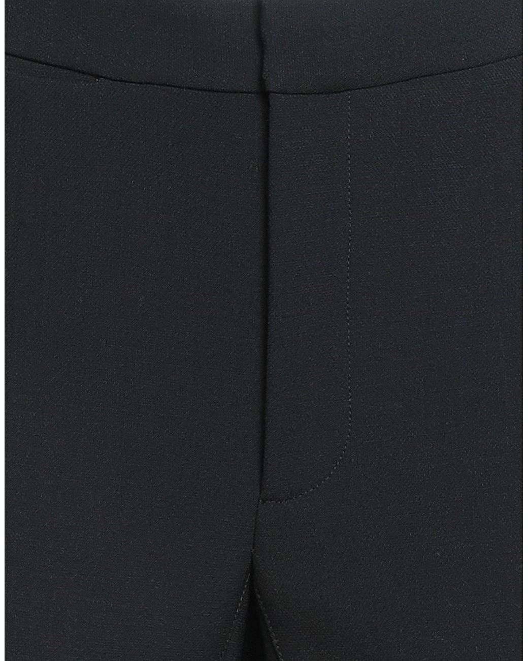 Victoria Beckham Blue Pants Polyester, Virgin Wool, Polyamide, Elastane