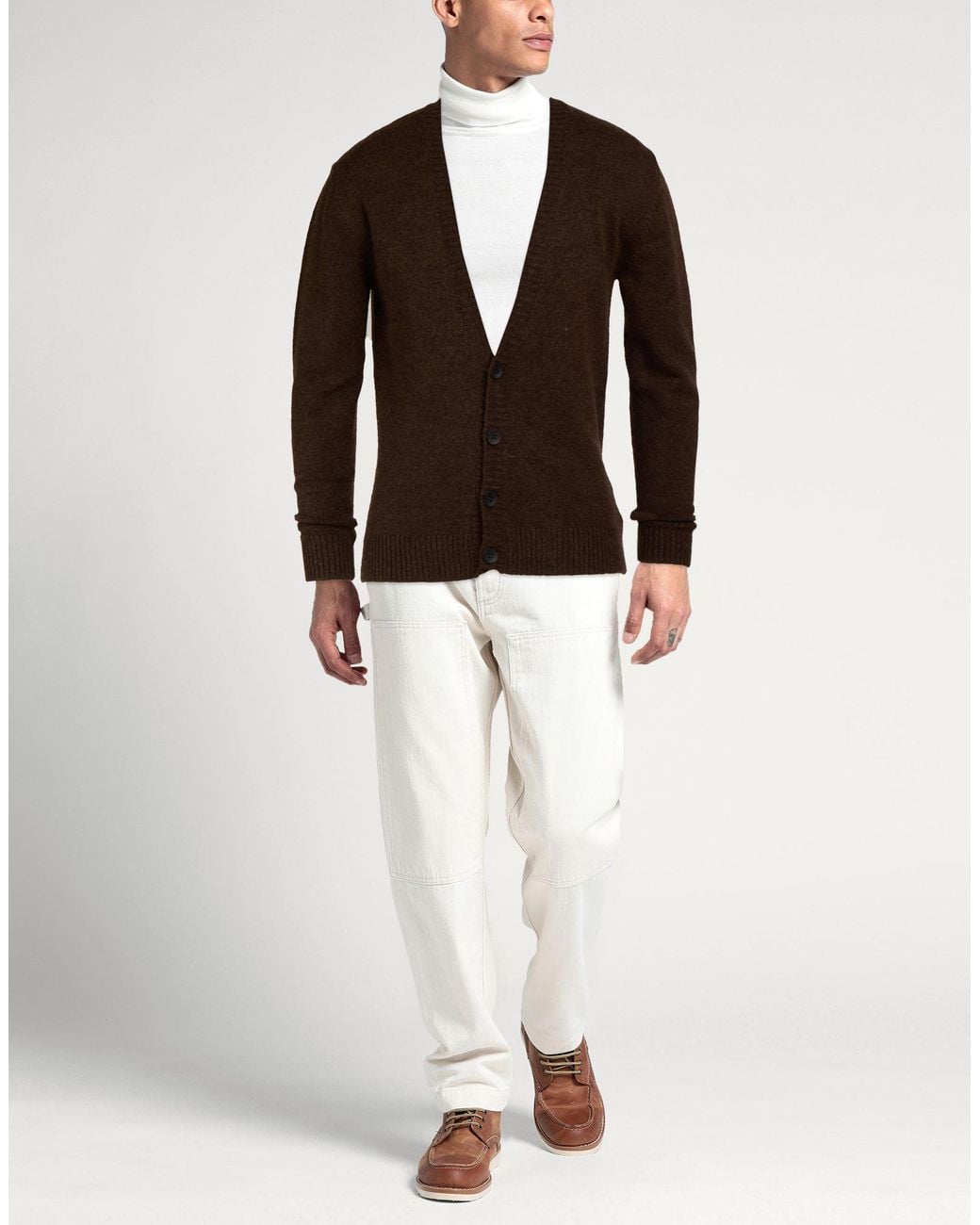 Gazzarrini Brown Cardigans for men