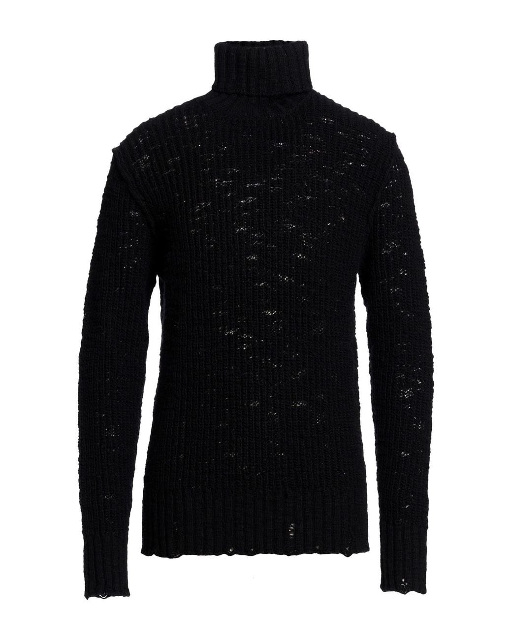 Messagerie Black Turtleneck for men