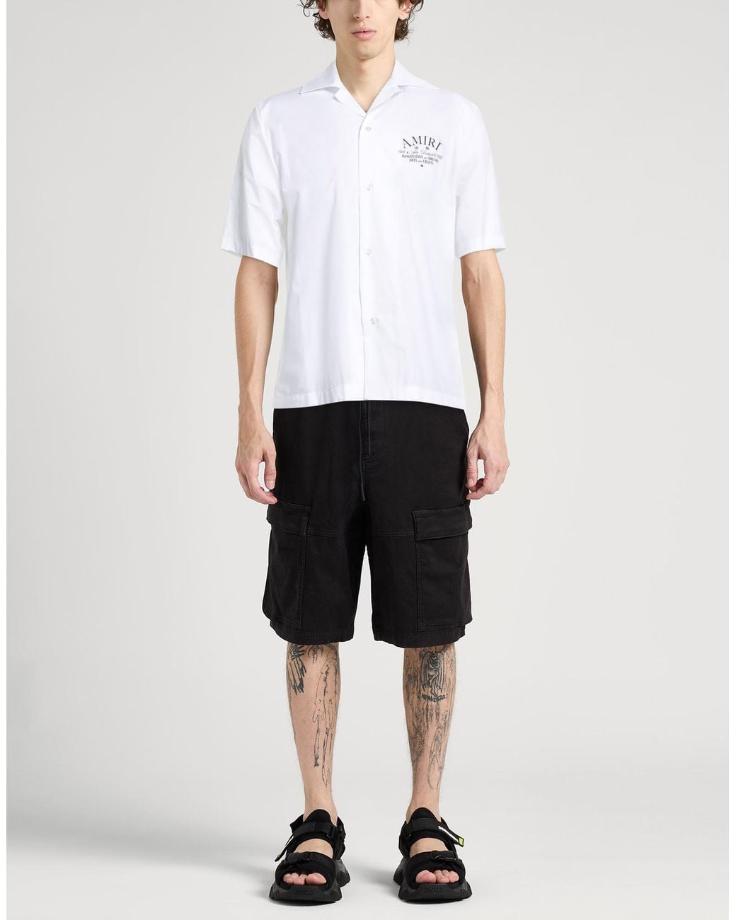 Amiri White Shirt Cotton for men