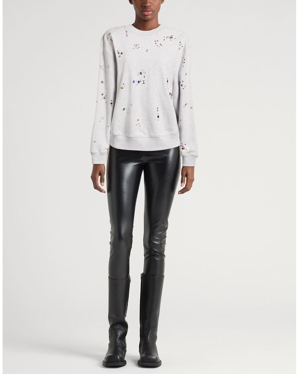Rabanne White Sweatshirt