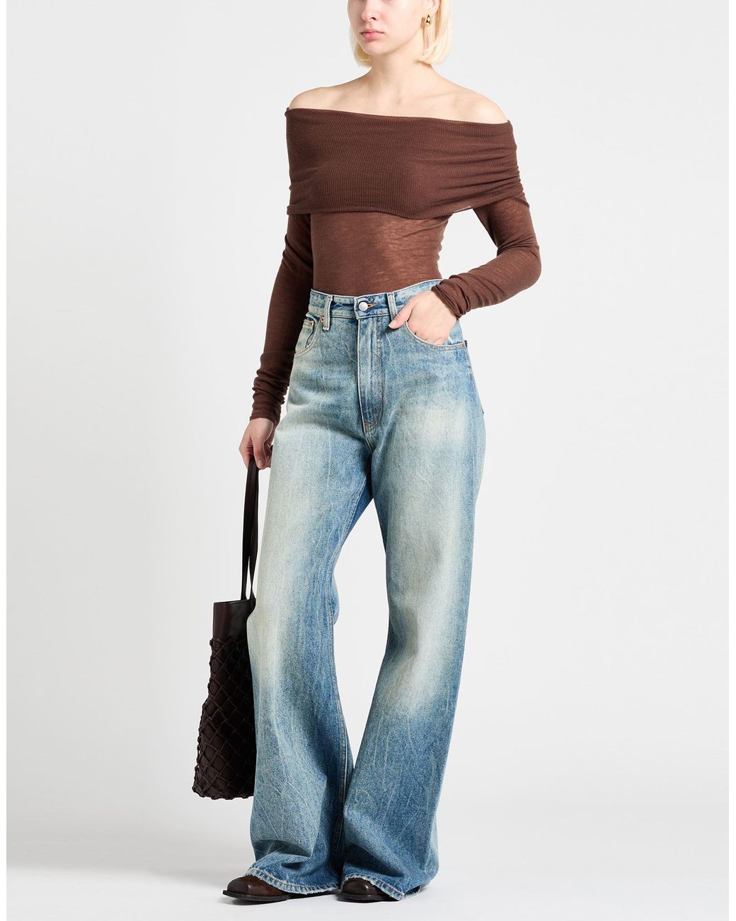 Alysi Brown Rollkragenpullover