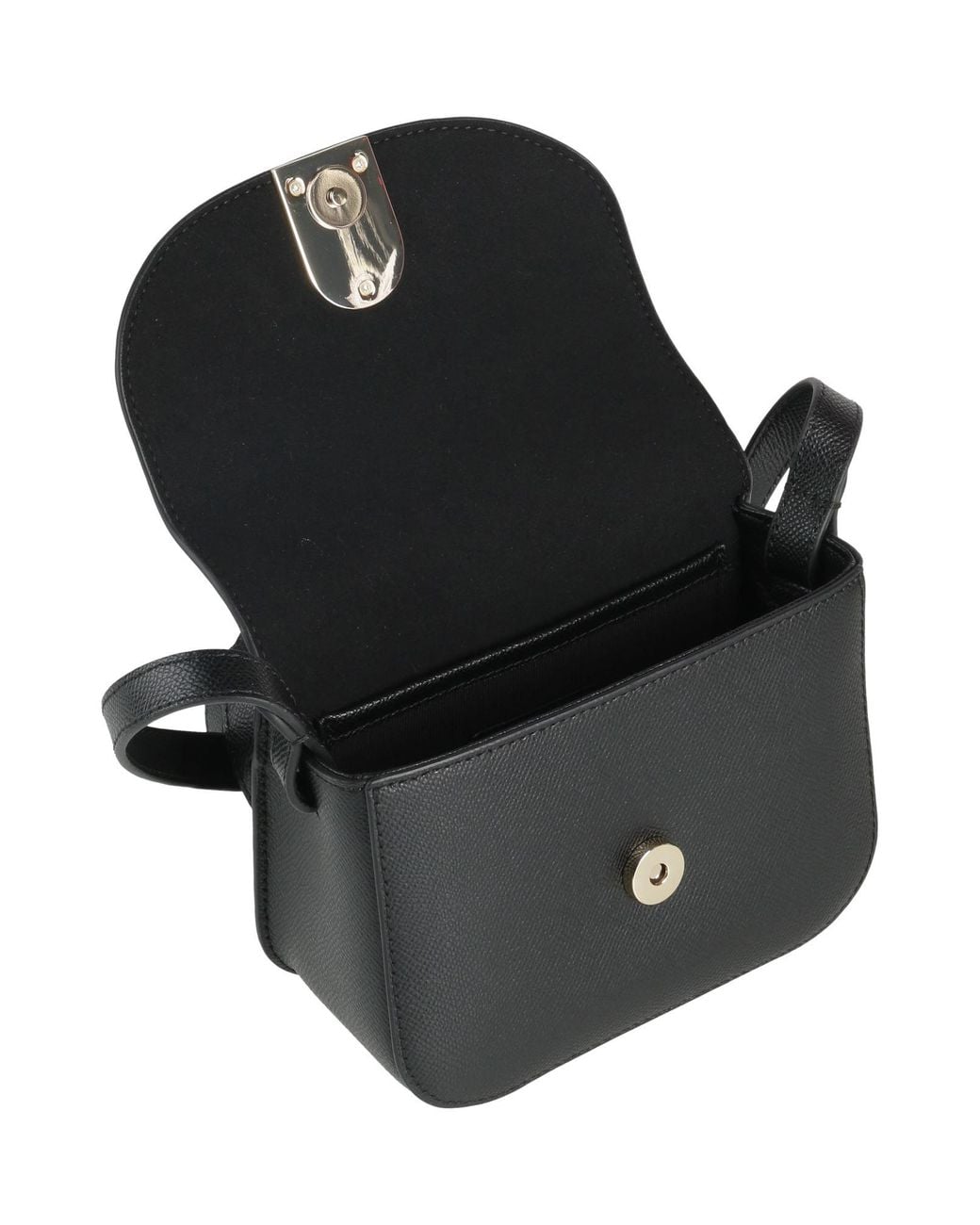 Furla Black Cross-Body Bag Calfskin