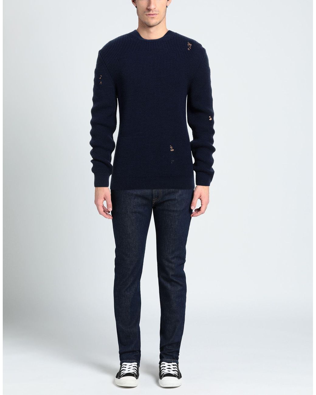 Pullover Takeshy Kurosawa de hombre de color Blue