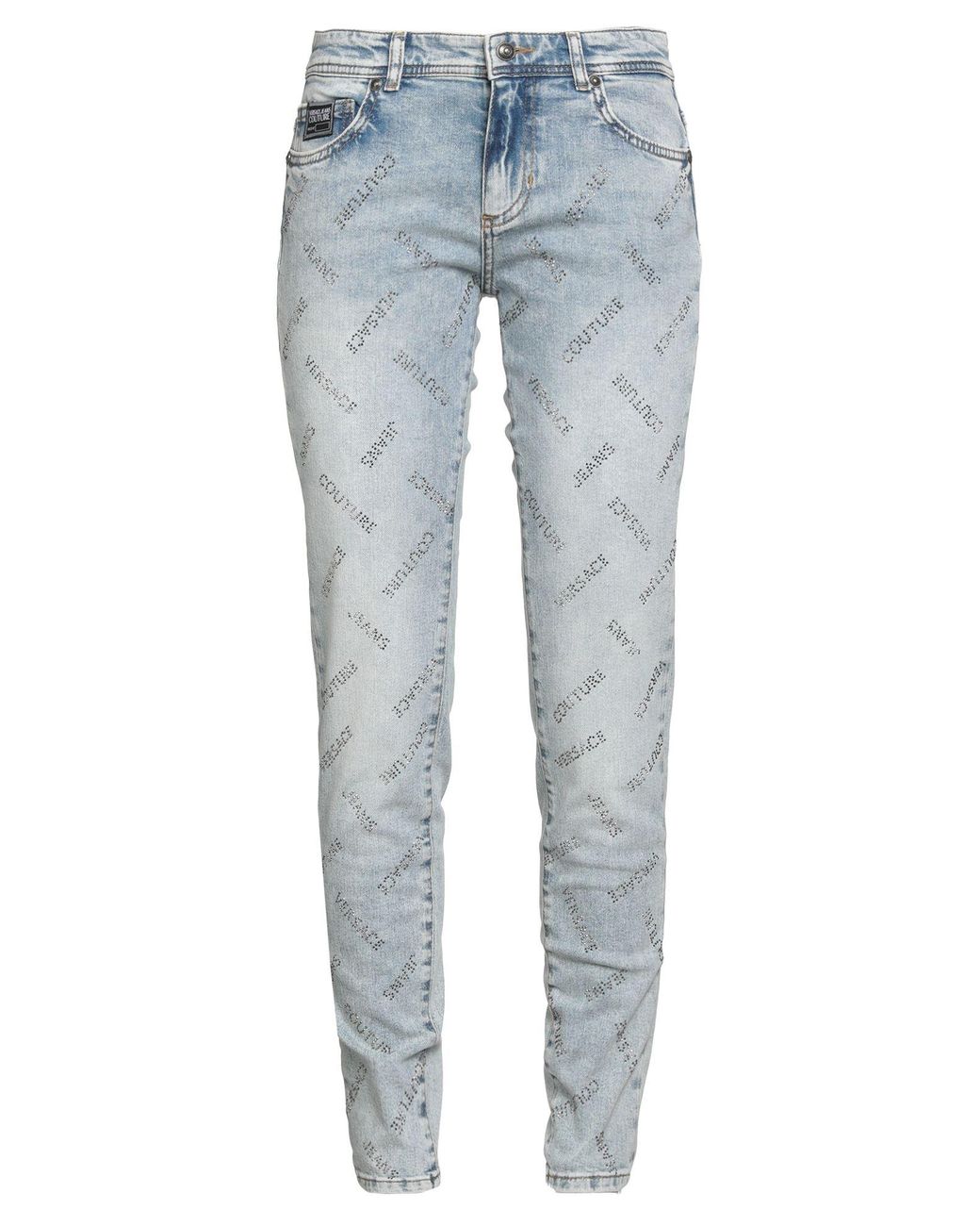 Versace Jeans Couture Blue Jeans Cotton, Elastane