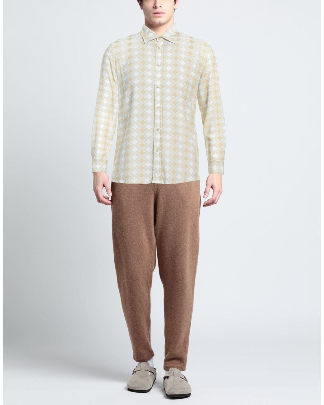 Daniele Alessandrini White Shirt for men