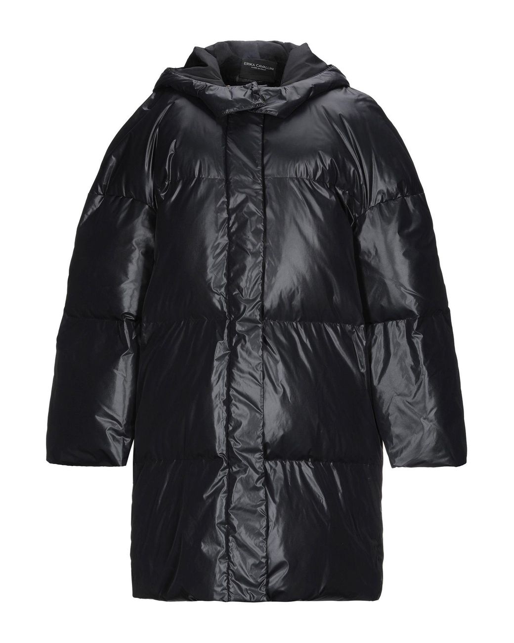 Erika Cavallini Semi Couture Synthetic Down Jacket in Black - Lyst