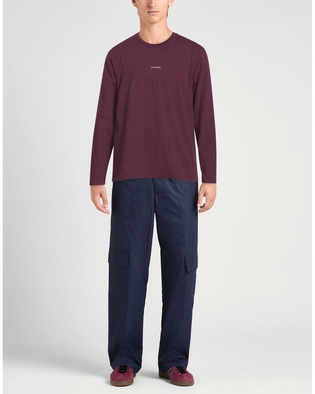 C P Company Purple T-Shirts for men