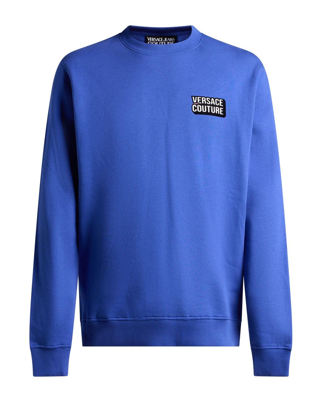 Versace Jeans Couture Blue Sweatshirt Cotton for men
