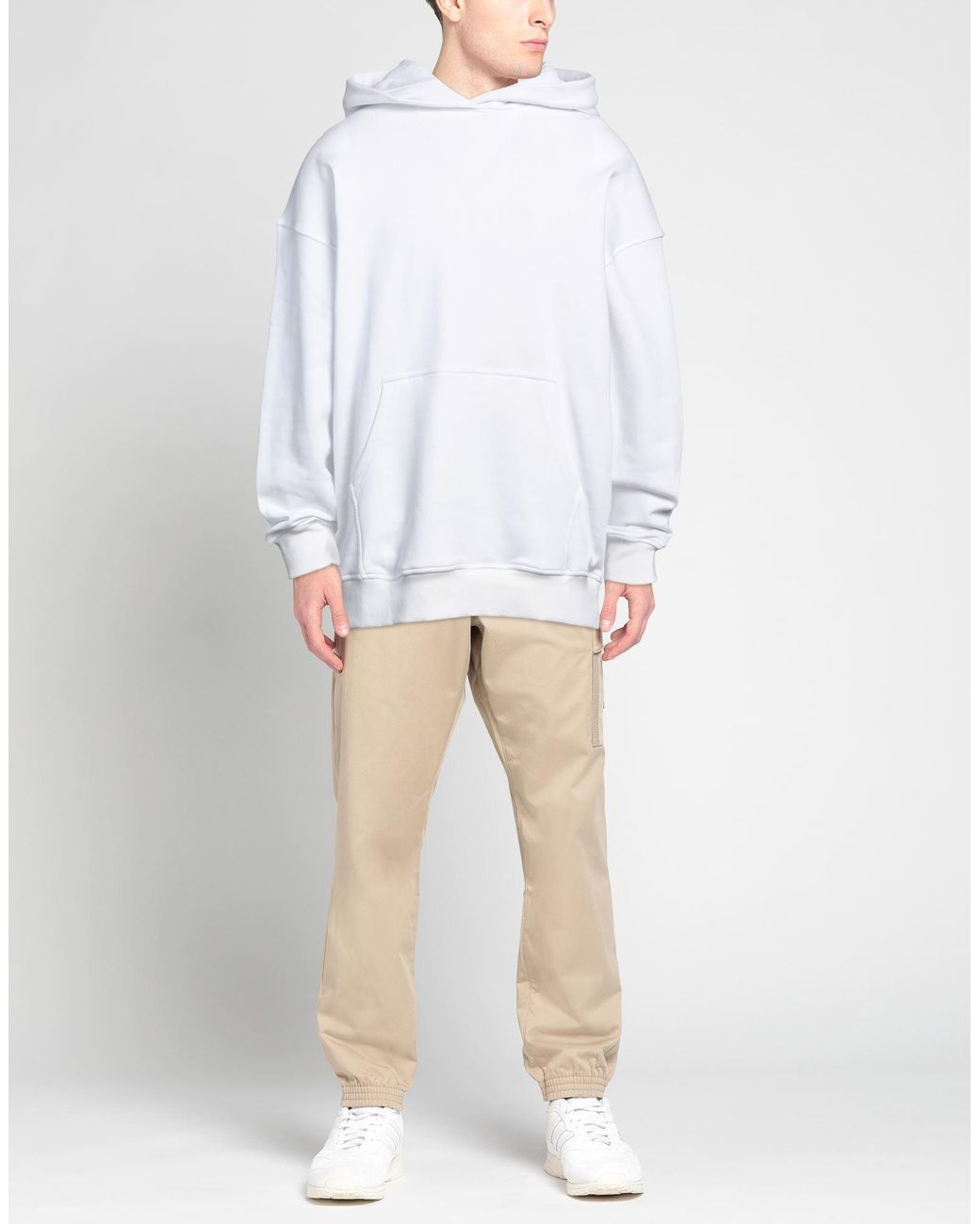 B-used White Sweatshirt for men