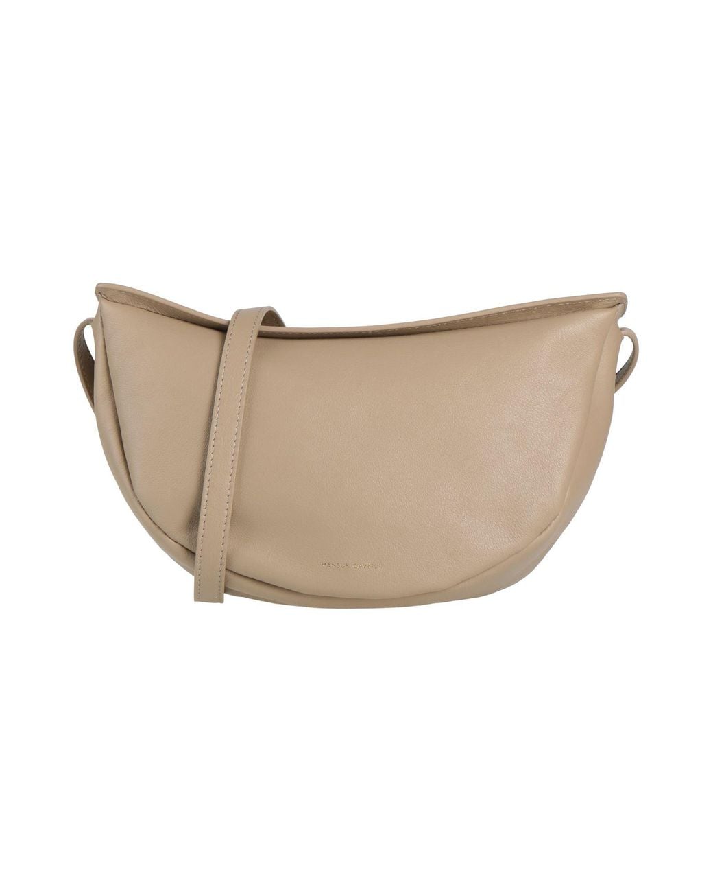 Mansur Gavriel White Cross-Body Bag