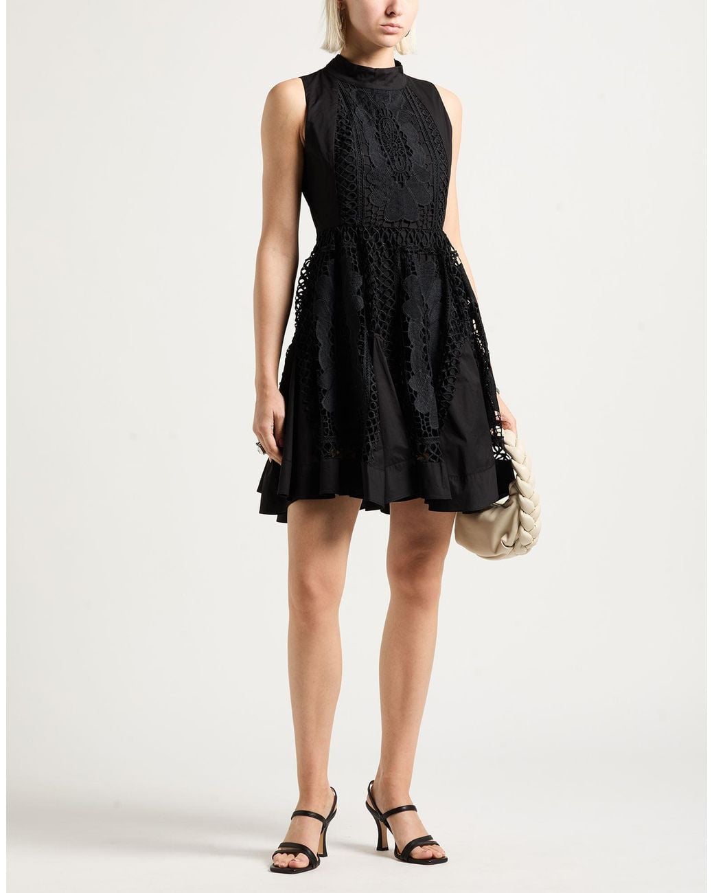 Paperlace Black Mini Dress