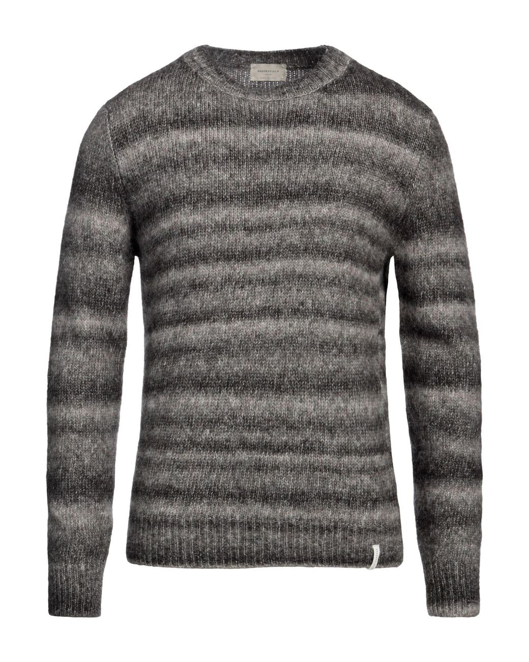 Brooksfield Gray Sweater for men