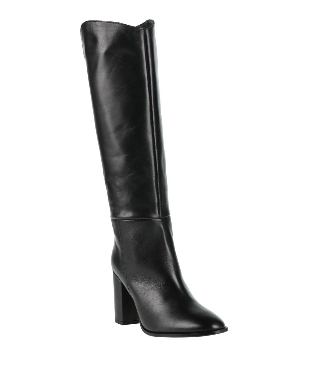 Napoleoni Black Boot Leather
