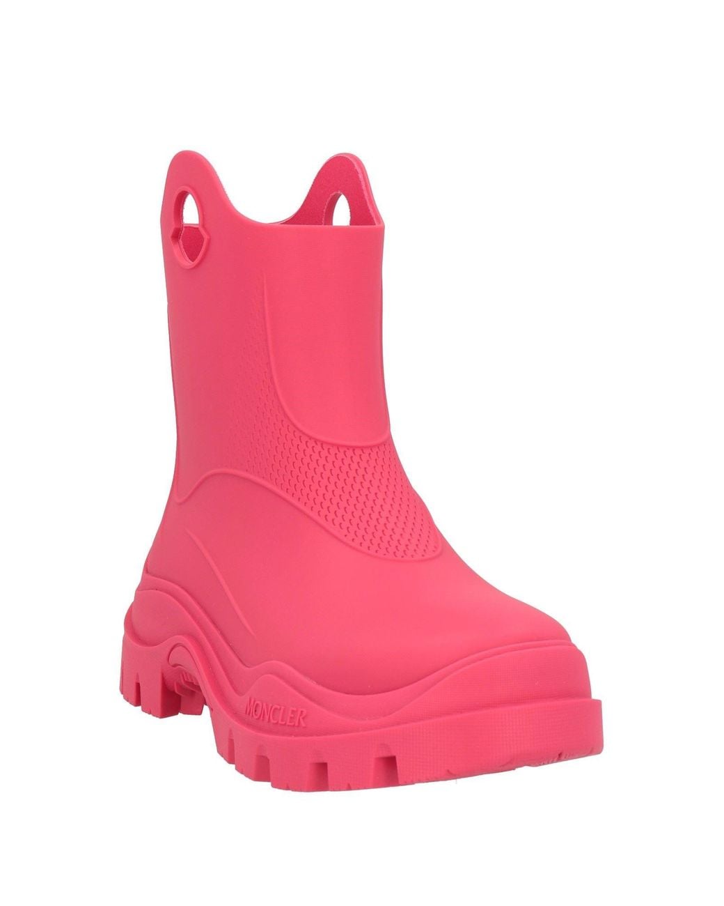 Moncler Pink Misty Rain Boot