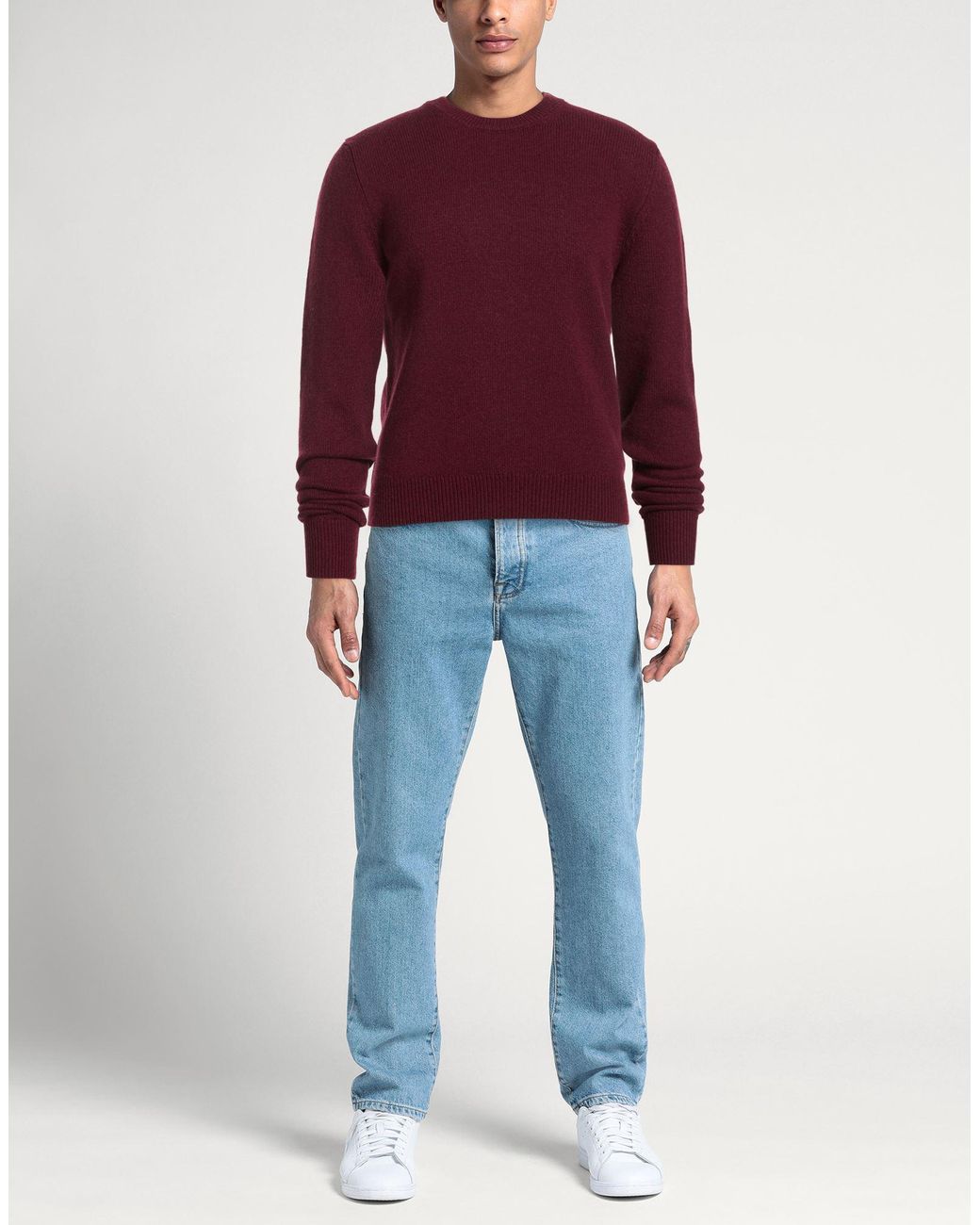 Aragona Red Sweater Cashmere for men