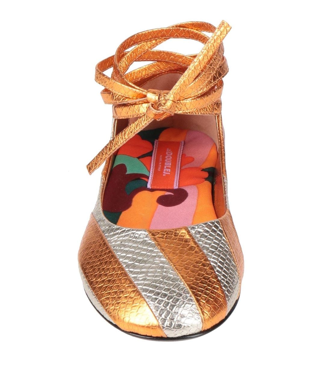 LaDoubleJ Natural Ballet Flats