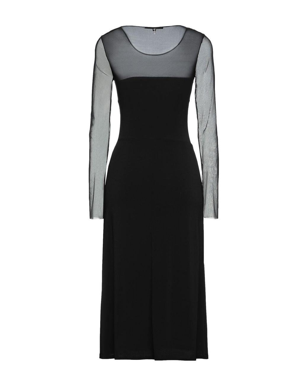 Patrizia Pepe Black Midi Dress