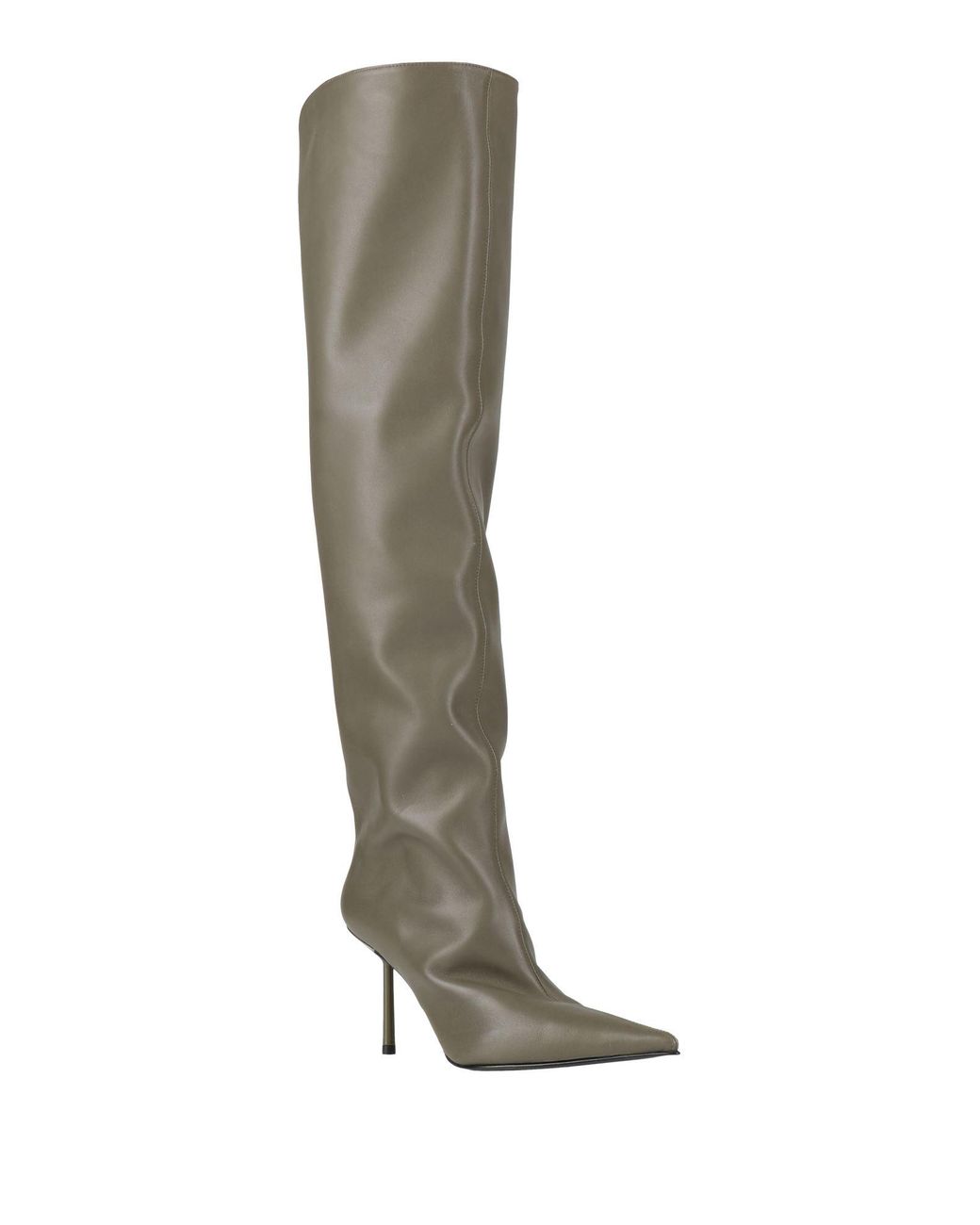 Le Silla Green Boot Leather