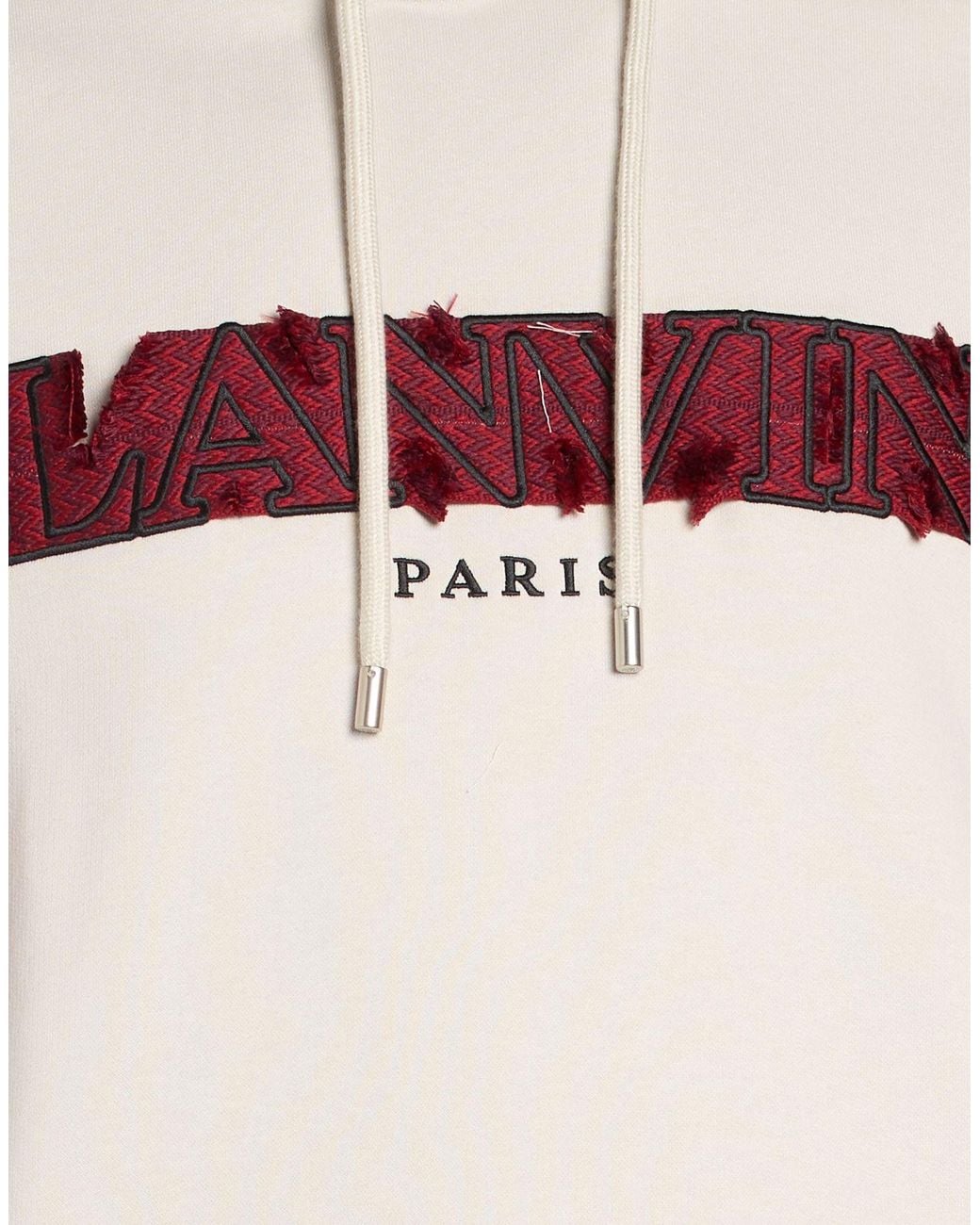 Lanvin White Sweatshirt Polyester for men