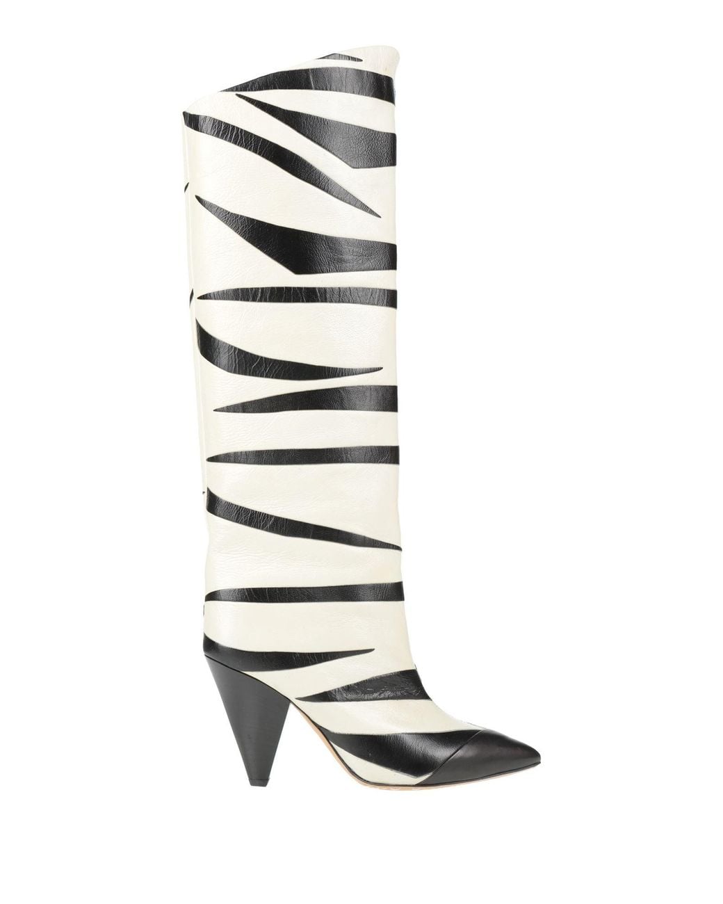 Isabel Marant White Cream Boot Leather