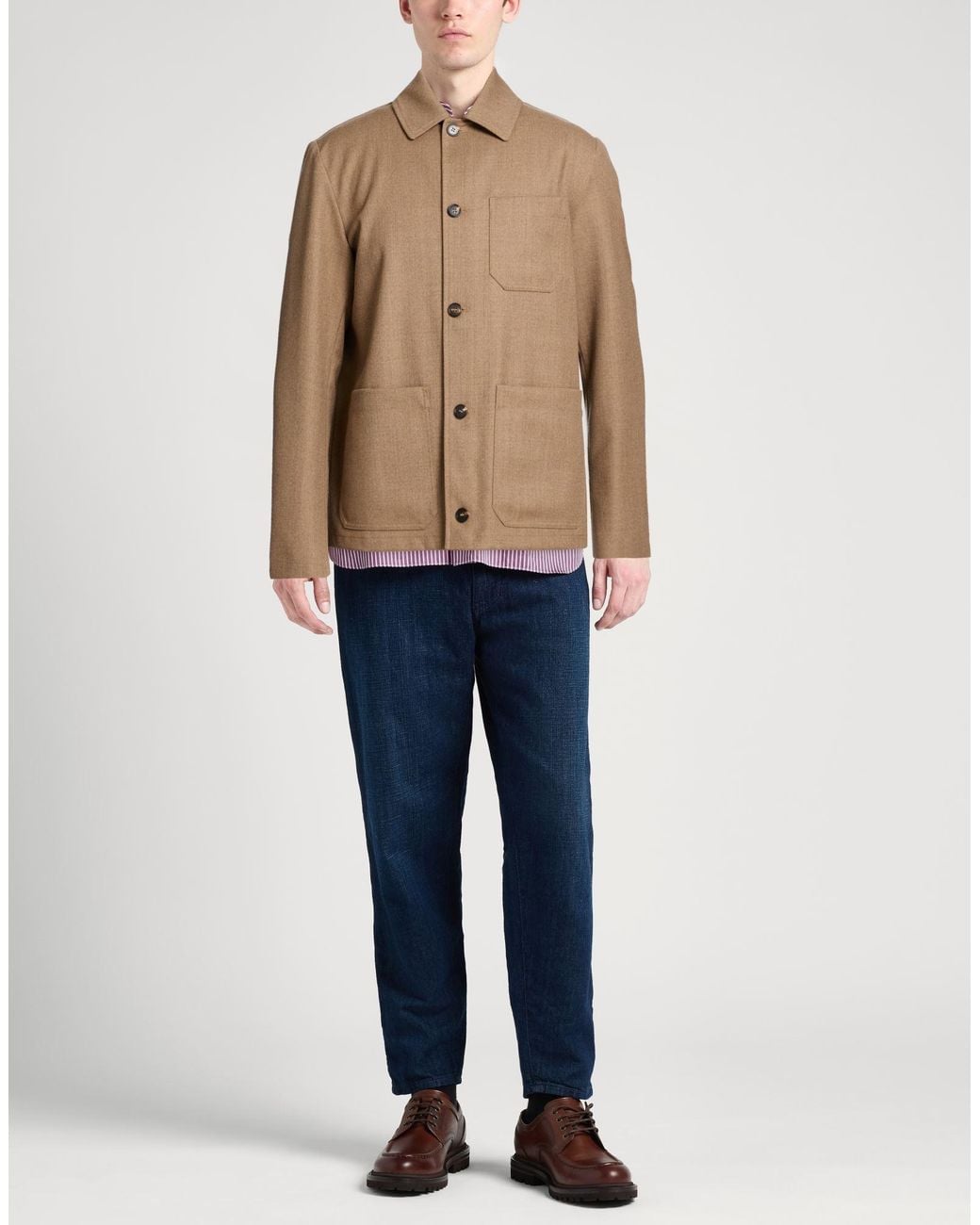 Incotex Brown Jacket for men