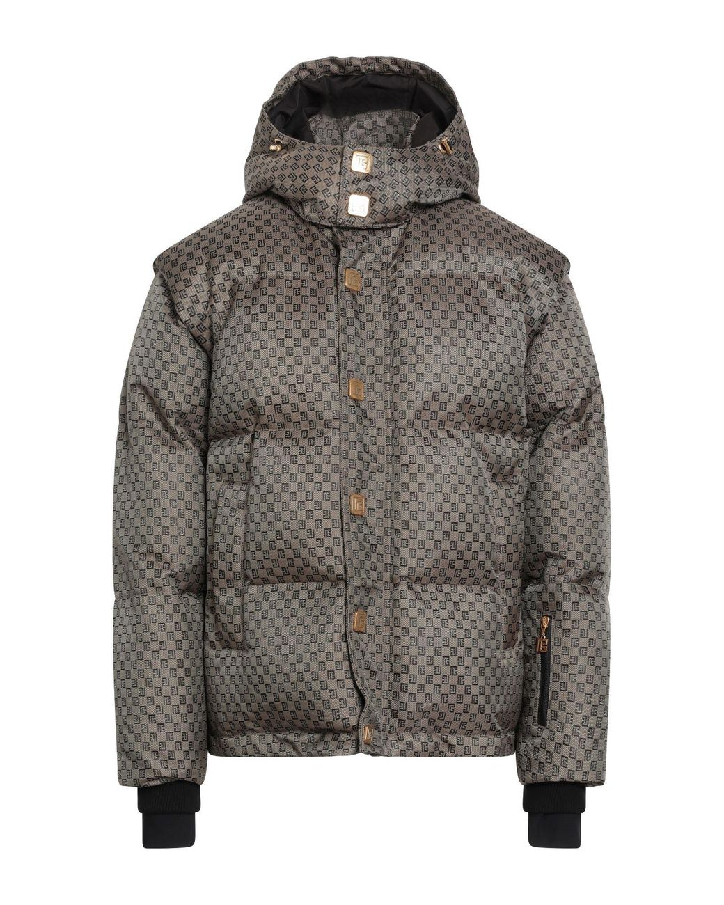 Balmain Gray Puffer for men