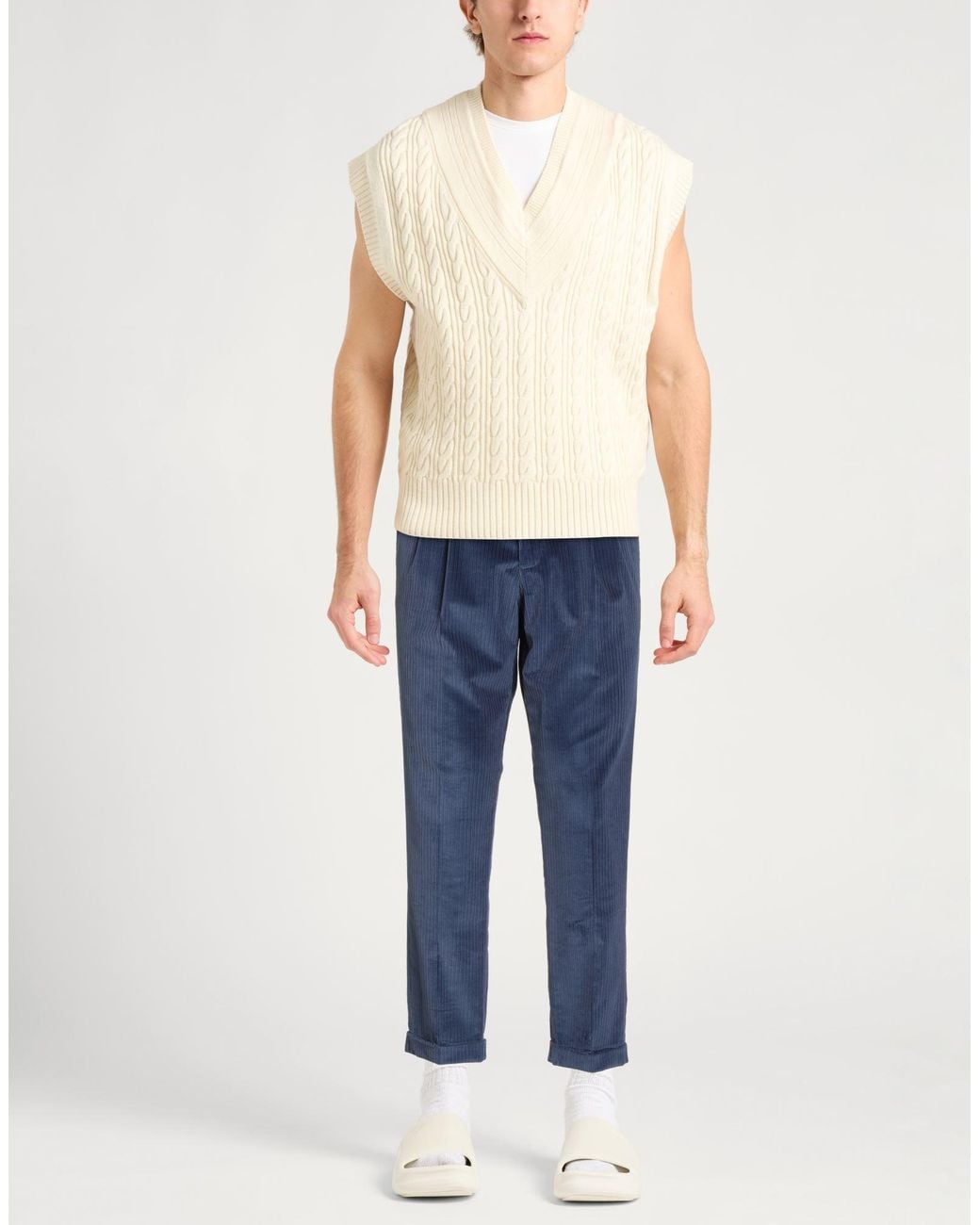 Drumohr Blue Pants for men